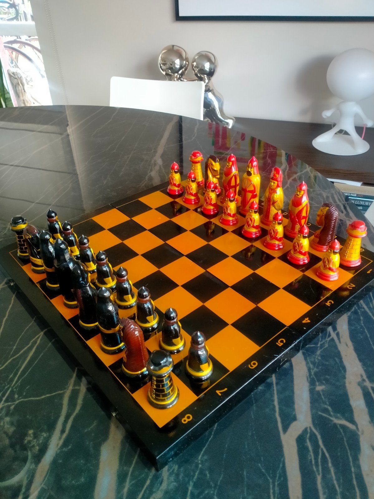 Schaakspel uit Koersk ., Hobby en Vrije tijd, Gezelschapsspellen | Bordspellen, Ophalen