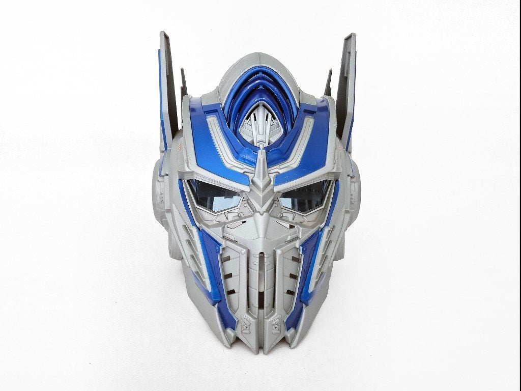 Transformers Optimus Prime helm, Overige generaties, Ophalen of Verzenden, Gebruikt