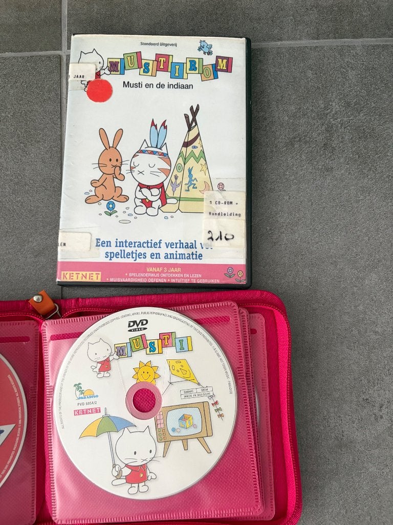 DVD’s van Musti, Cd's en Dvd's, Alle leeftijden, Ophalen, Gebruikt