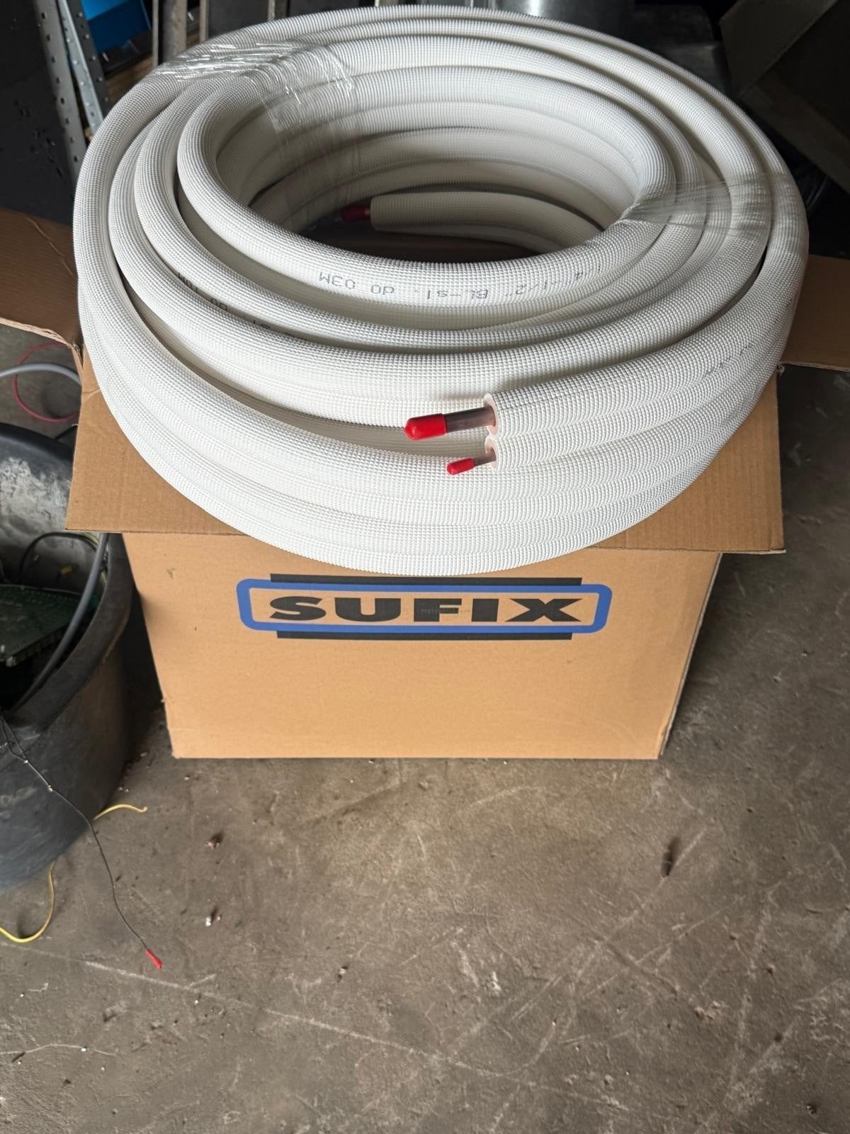 Sufix isolé pour ligne de climatisation en cuivre
1 rouleau, Enlèvement
