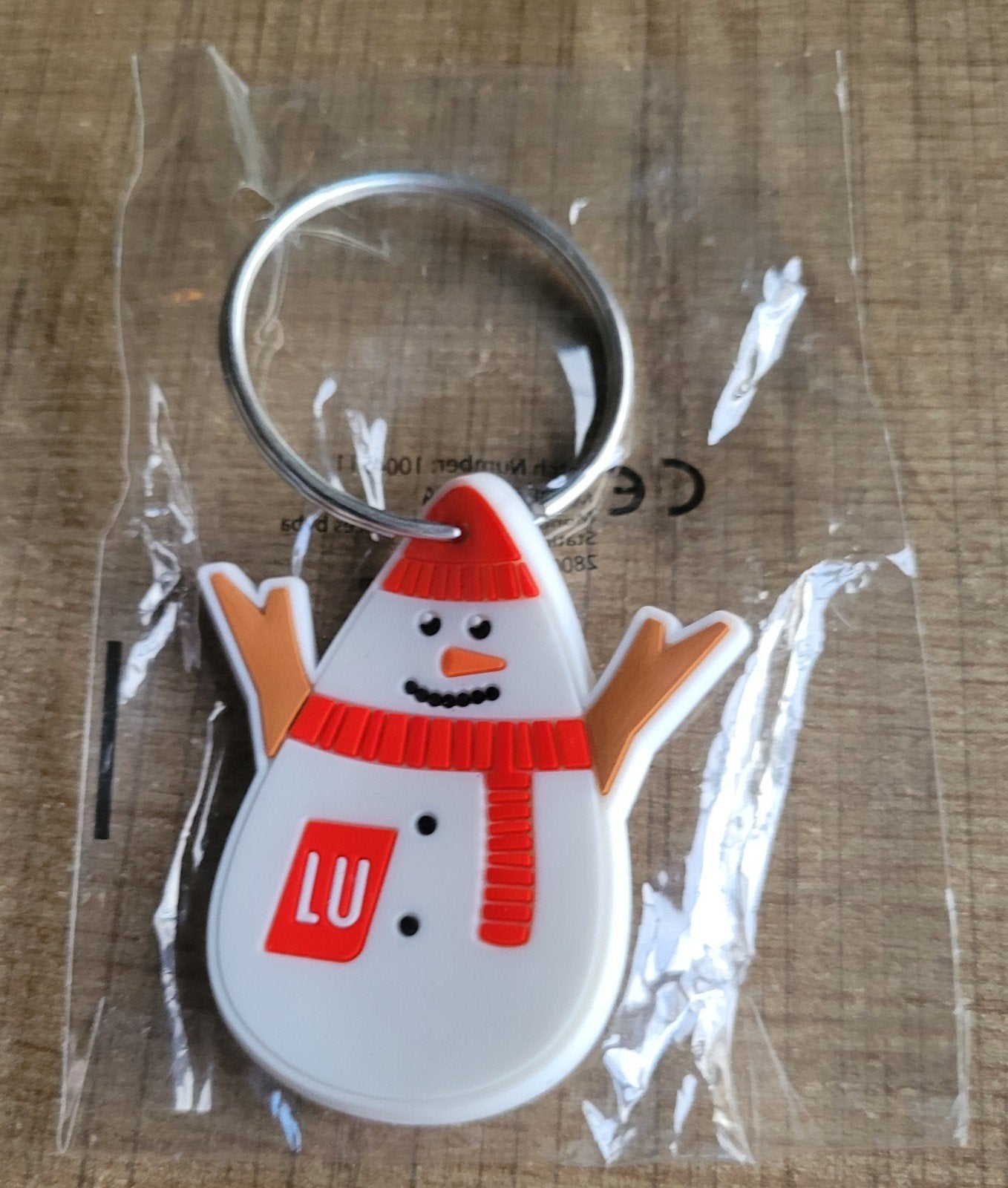 Sleutelhanger LU: sneeuwman (nieuw!), Ophalen of Verzenden, Nieuw, Merk
