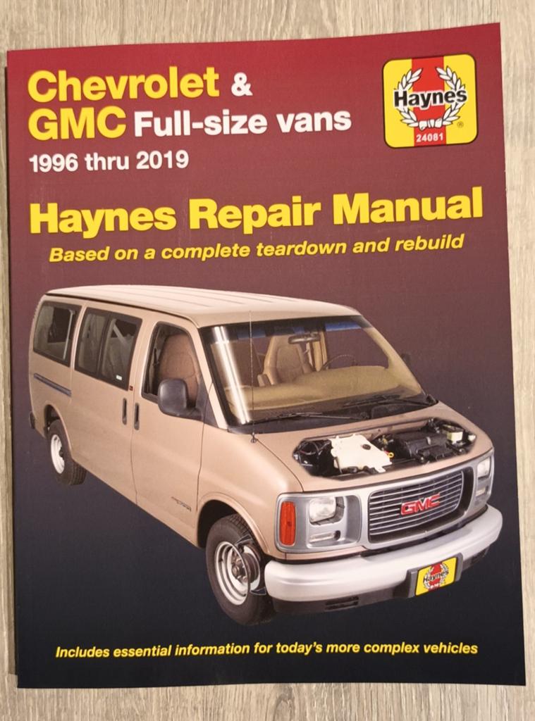 Nwe CHEVROLET Express & GMC Repair Manual, Verzenden