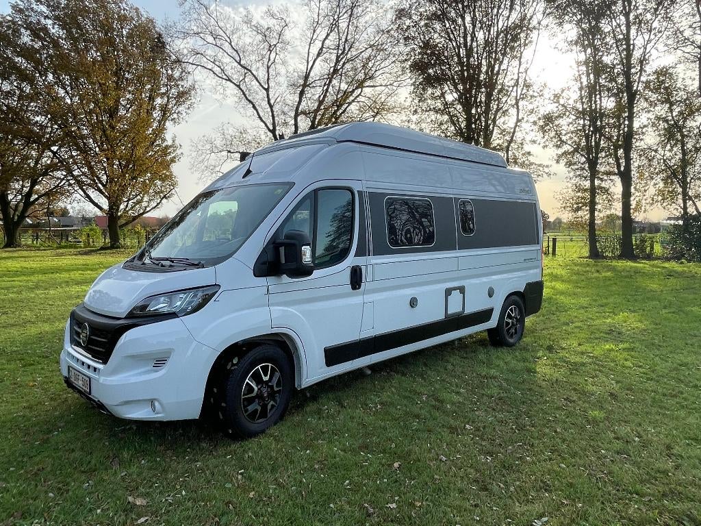 Hymer Yosemite met slaapdak (4p) - (BTW voertuig), Alarme, Buscamper of Camperbus, Ringverwarming, Fiat
