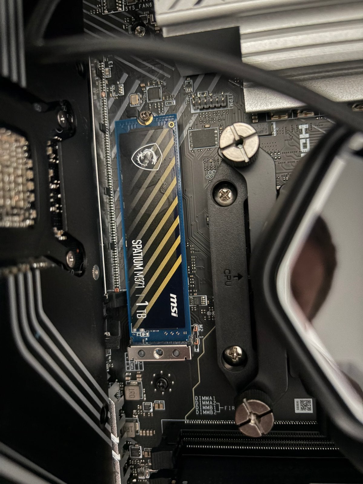 Ssd 1tb msi spatium m371, Computers en Software, RAM geheugen, Ophalen of Verzenden, Zo goed als nieuw