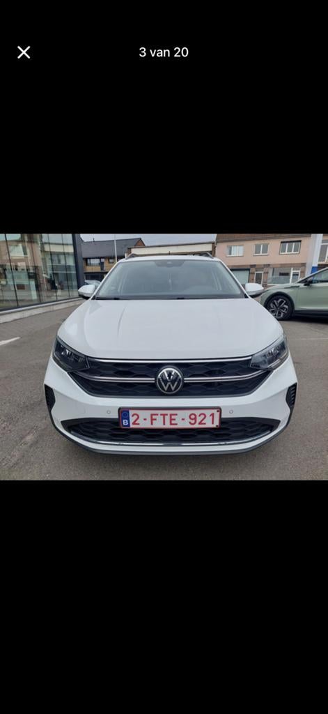 Volkswagen Tiago 2022, Auto's, Voorwielaandrijving, Zwart, Wit, Bedrijf