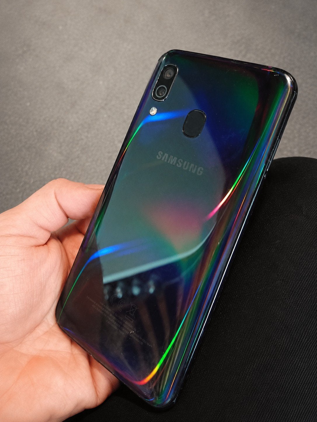 Samsung Galaxy A40 64GB - Werkt nog goed - Scherm gebarsten, Télécoms, Téléphonie mobile | Samsung, Enlèvement ou Envoi, 64 GB