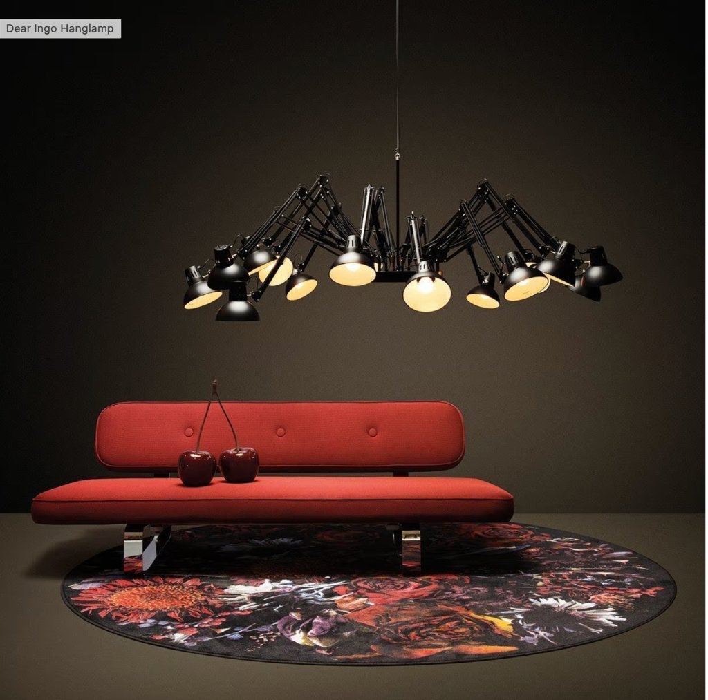 MOOOI Dear Ingo High-end hanglamp zwart gepoedercoat, Ophalen, Zo goed als nieuw, Metaal, High-end Lighting
