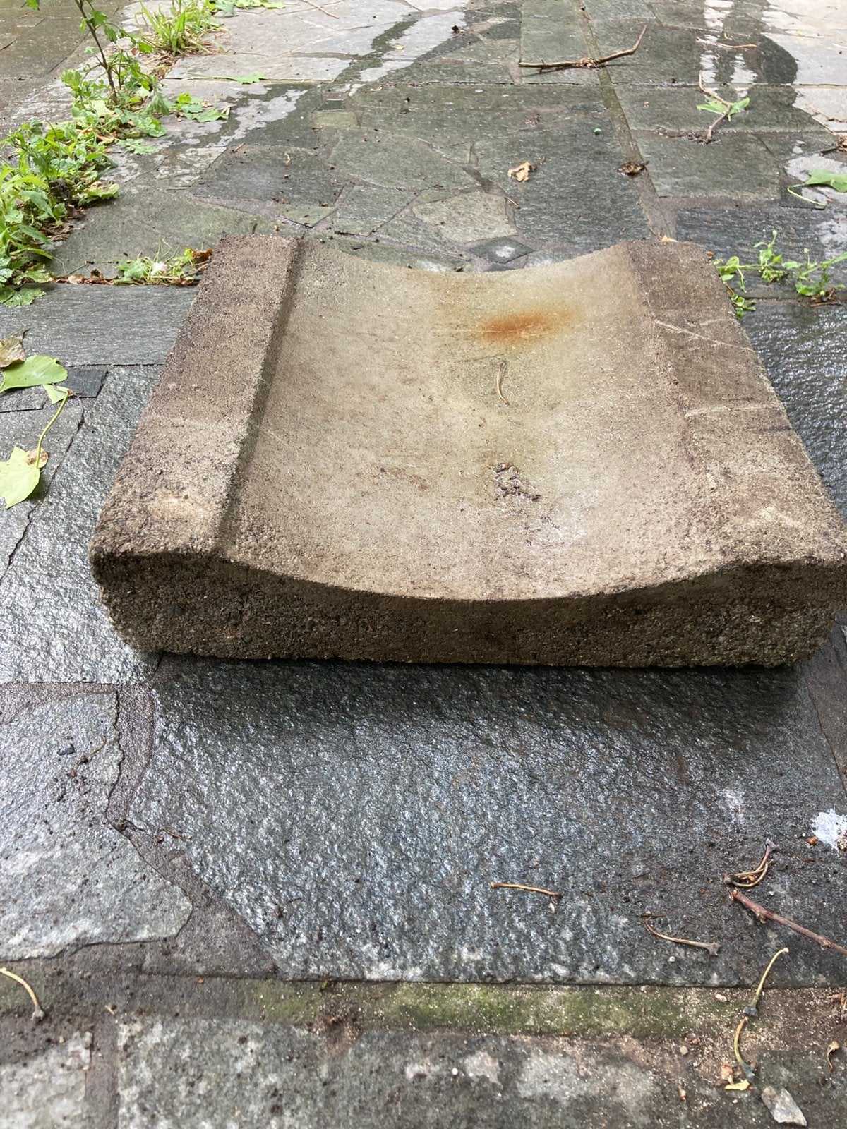 Terrastegel om goot te maken, Ophalen, Zo goed als nieuw