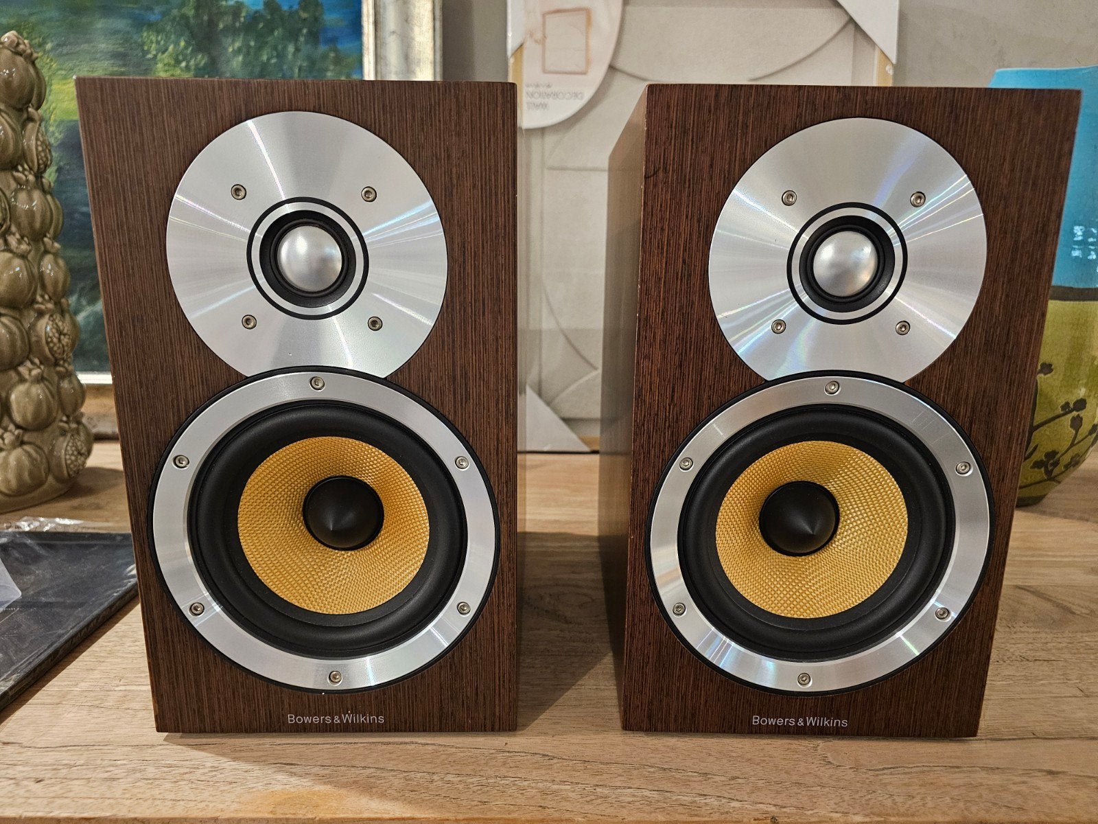 Bowers&Wilkins B&W CM1 Wenge speakers, Audio, Tv en Foto, 150 watt of meer, Ophalen of Verzenden, Zo goed als nieuw, Bowers & Wilkins (B&W)