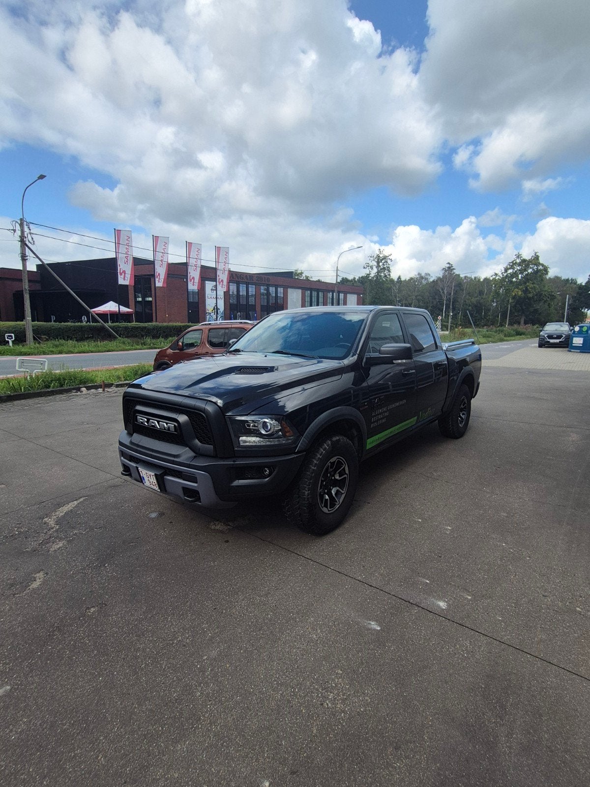 Dodge Ram 1500 Rebel, Auto's, Automaat, Euro 5, Leder en Stof, Zwart