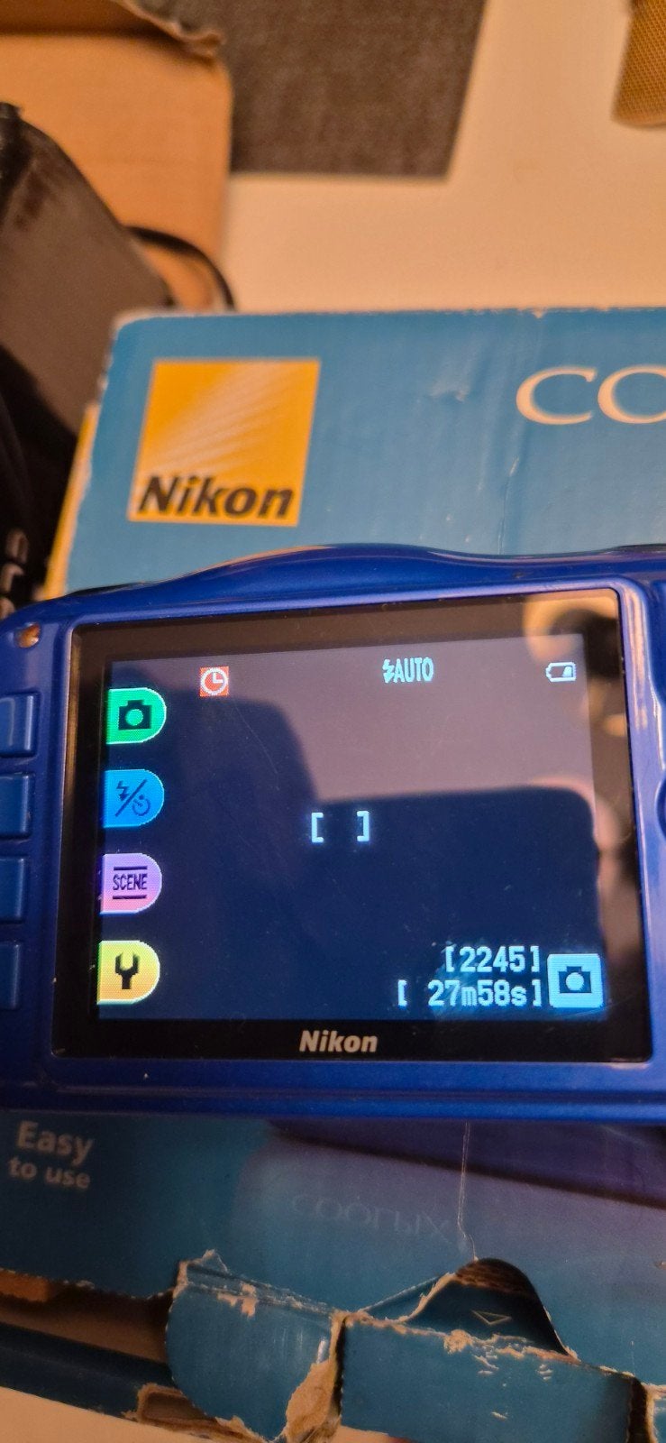 Onderwatercamera+camera video, Ophalen