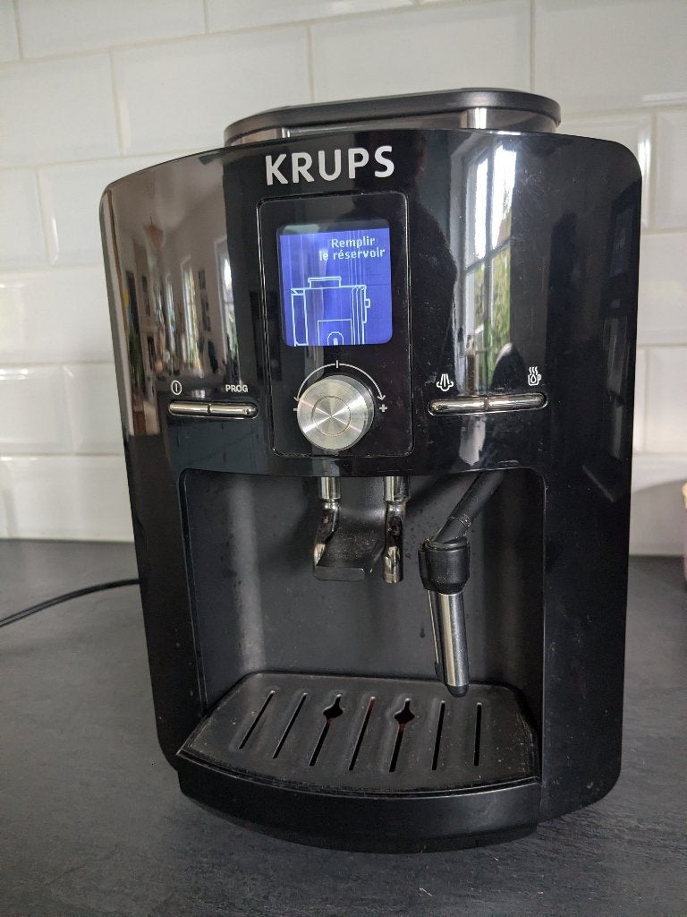 Machine à café Krups, Electroménager, Machine à espresso, Réservoir d'eau amovible, Café en grains, Enlèvement