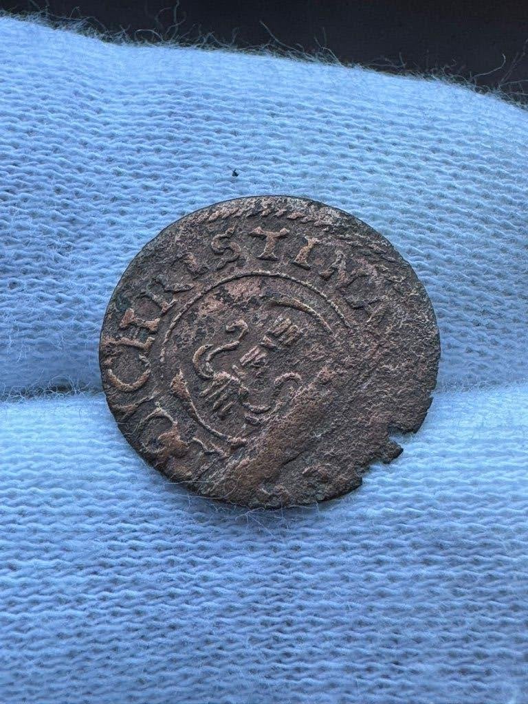Suède - 1 solidus 1645-1654 (Livonie), Enlèvement ou Envoi, Autres pays, Monnaie en vrac