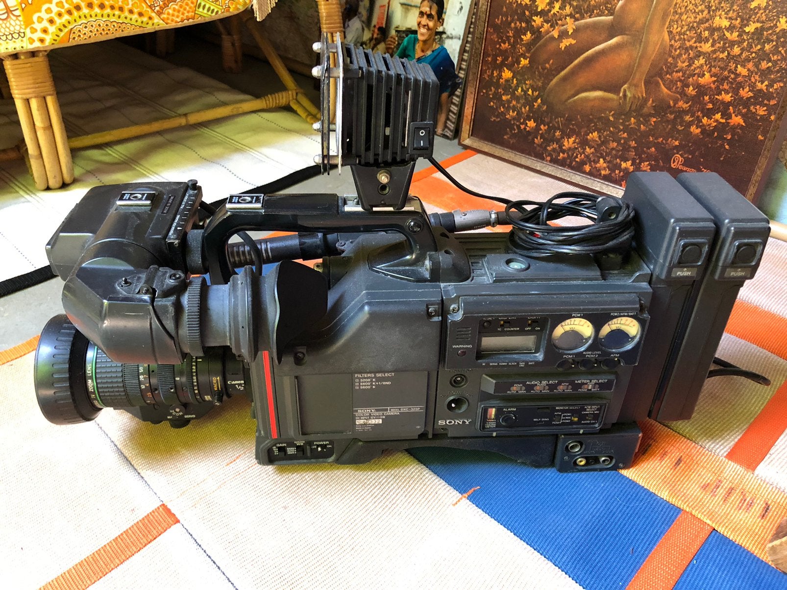 Sony camera, Audio, Tv en Foto, Videocamera's Digitaal, Ophalen of Verzenden, Gebruikt, Camera, Sony
