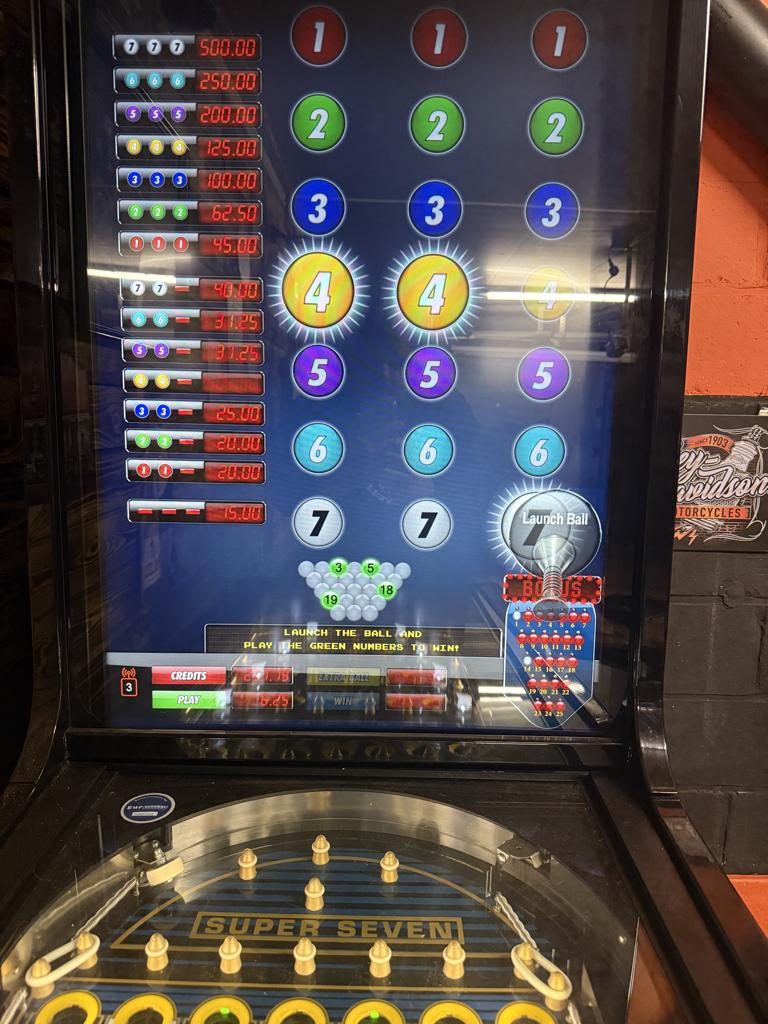 Bingo Super Seven, Verzamelen, Automaten | Gokkasten en Fruitautomaten, Ophalen
