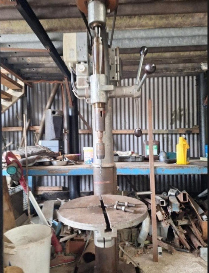 kolomboormachine 380 v, Ophalen