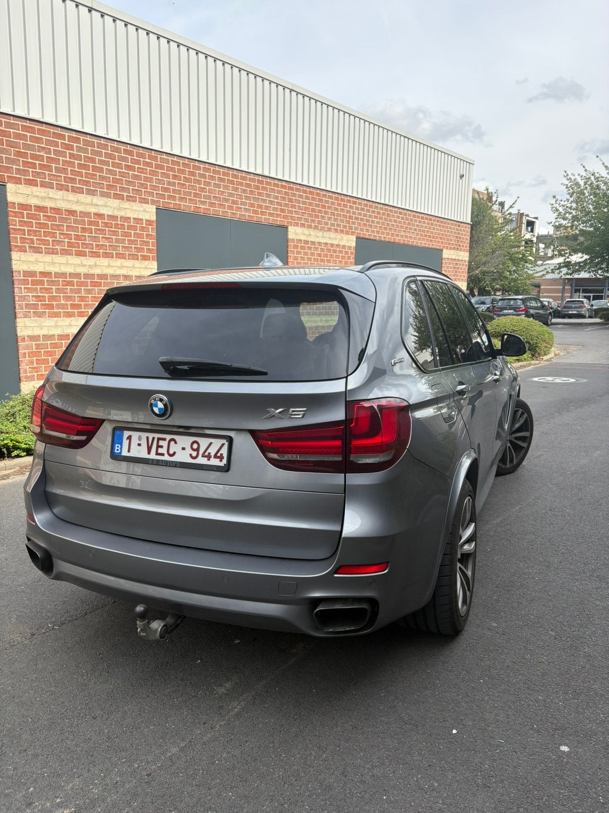 BMW X5 f15 40e pach M (stage 1 401cv), Cuir, Argent ou Gris, Achat, Adapté aux personnes handicapées