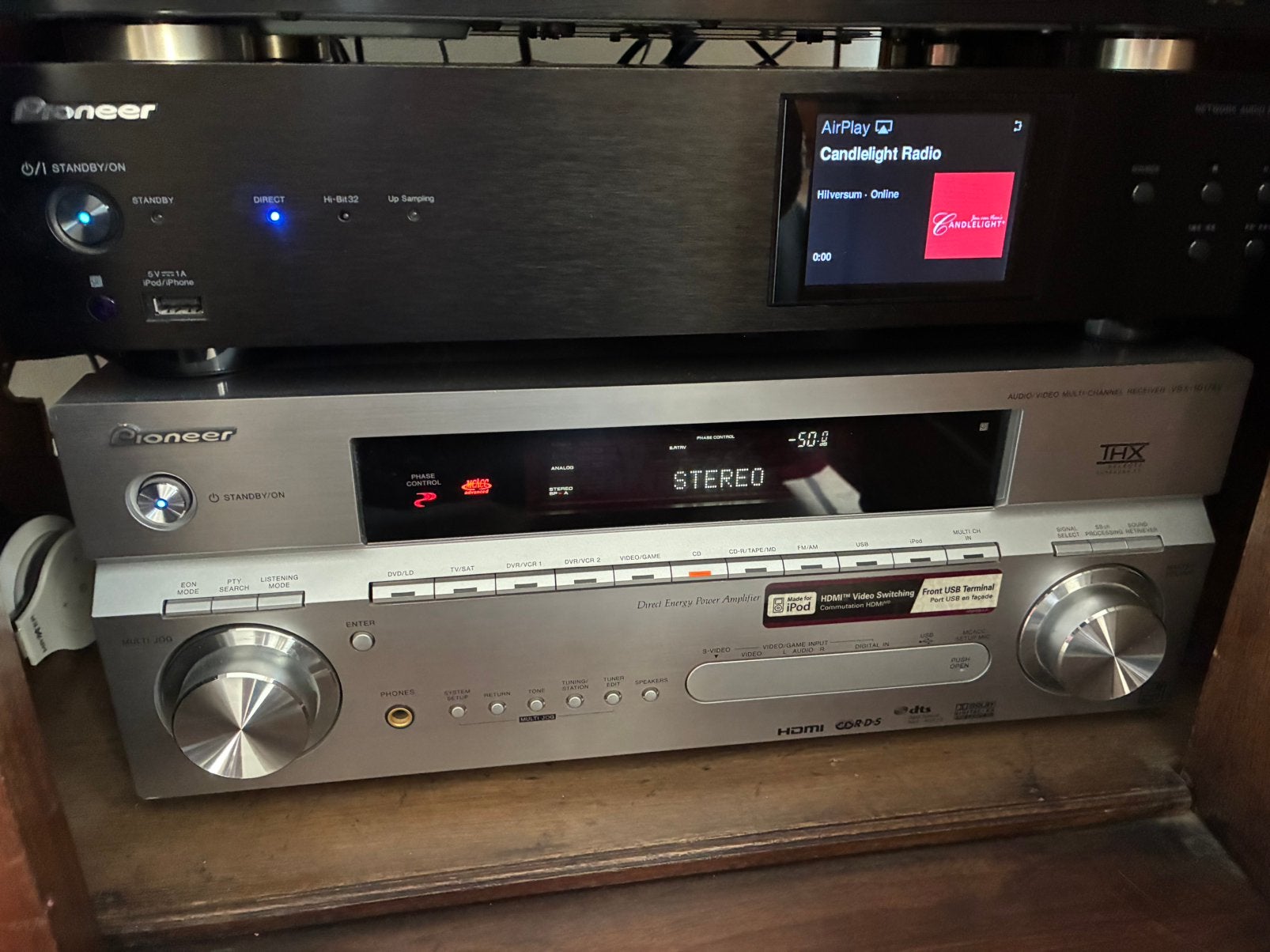 Pioneer receiver VSX-1017AV, Ophalen, Gebruikt, Pioneer, 120 watt of meer