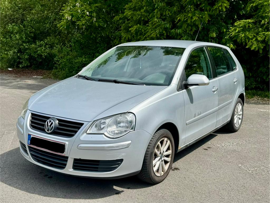 Vw polo 1.2i 138000km airco prêt à immatriculer, Autos, Volkswagen, Argent ou Gris, Achat, Boîte manuelle, Noir