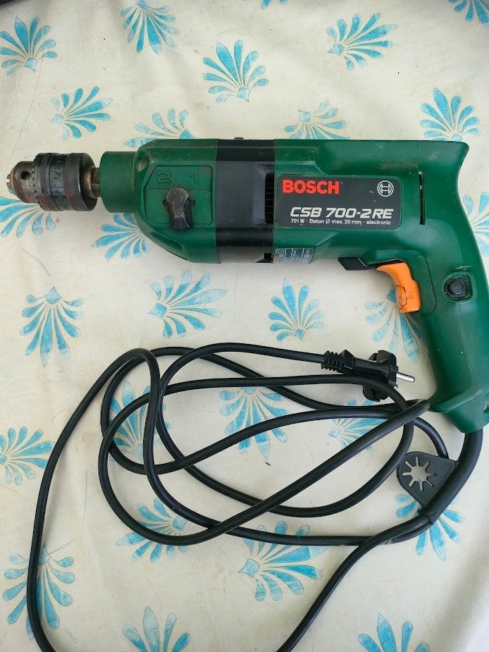 Boormachine, Ophalen, Gebruikt, 600 watt of meer, Boormachine