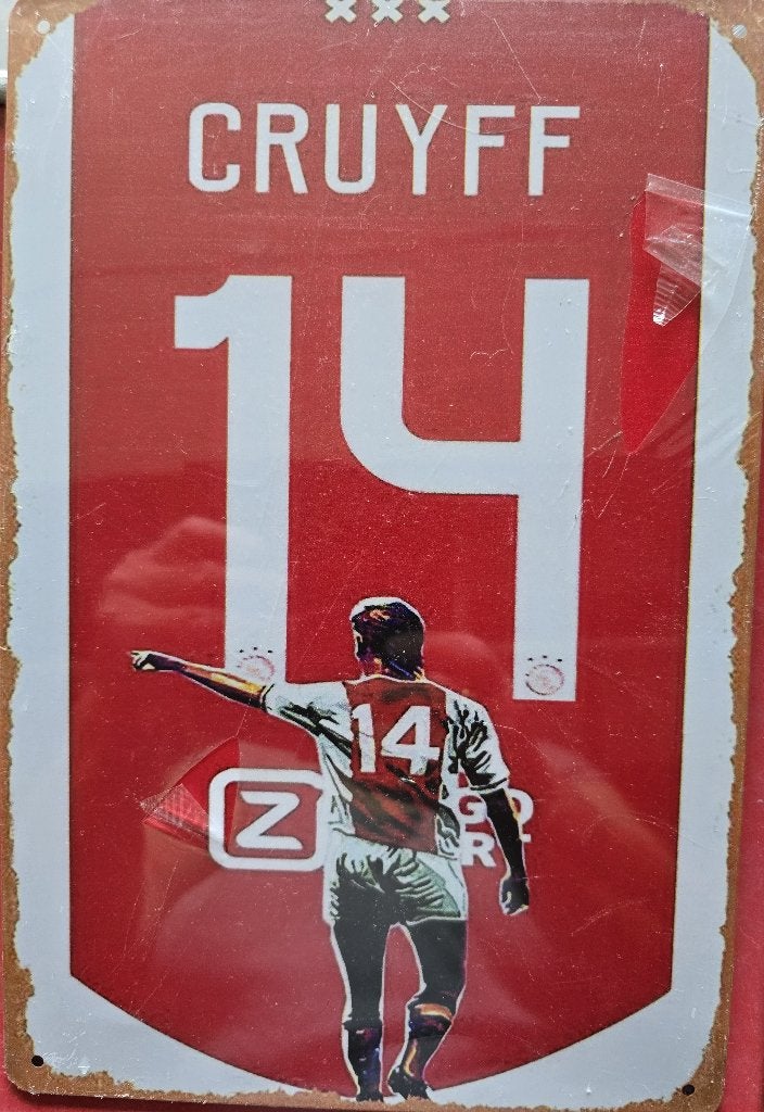 Reclameborden Voetbal, Ophalen of Verzenden, Nieuw, Poster, Plaatje of Sticker