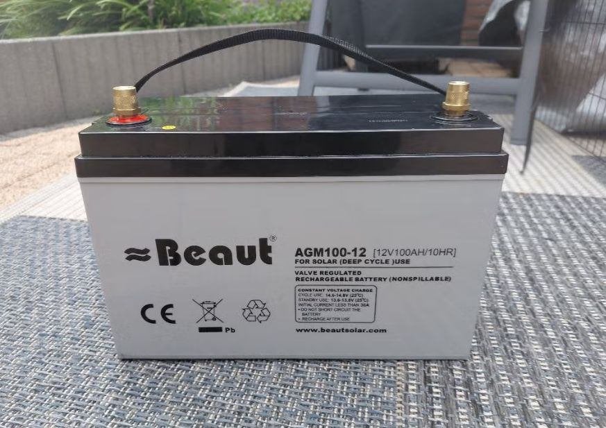 BEAUT ACCU - TYPE: AGM 100-12 - ONDERHOUDSVRIJ Z.G.A.N., Nieuw
