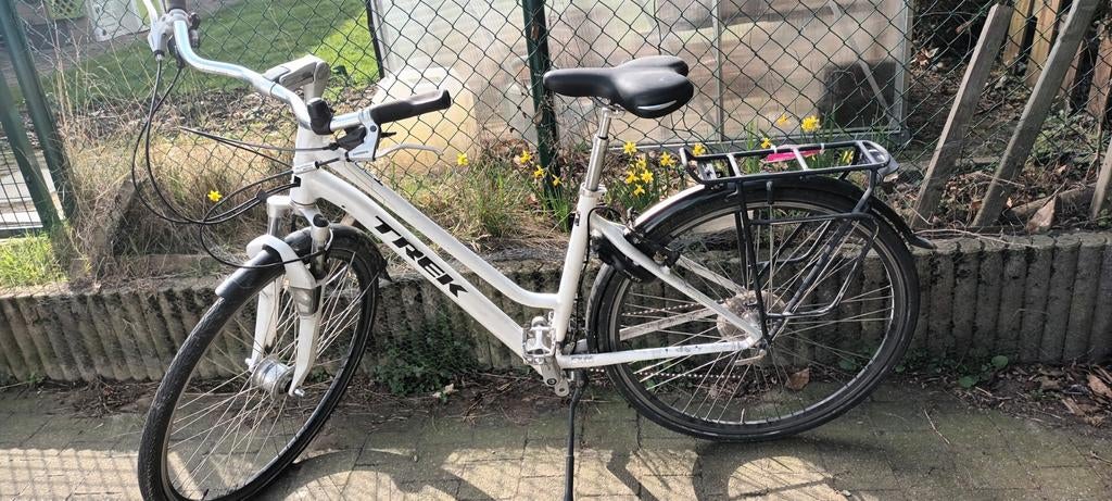 Trek T300 witte damesfiets, Enlèvement
