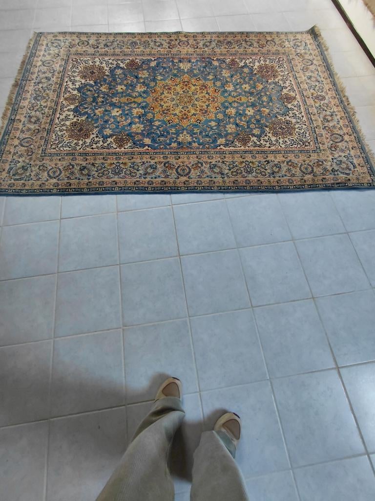 Tapijt, Huis en Inrichting, Stoffering | Tapijten en Vloerkleden, Ophalen, Blauw