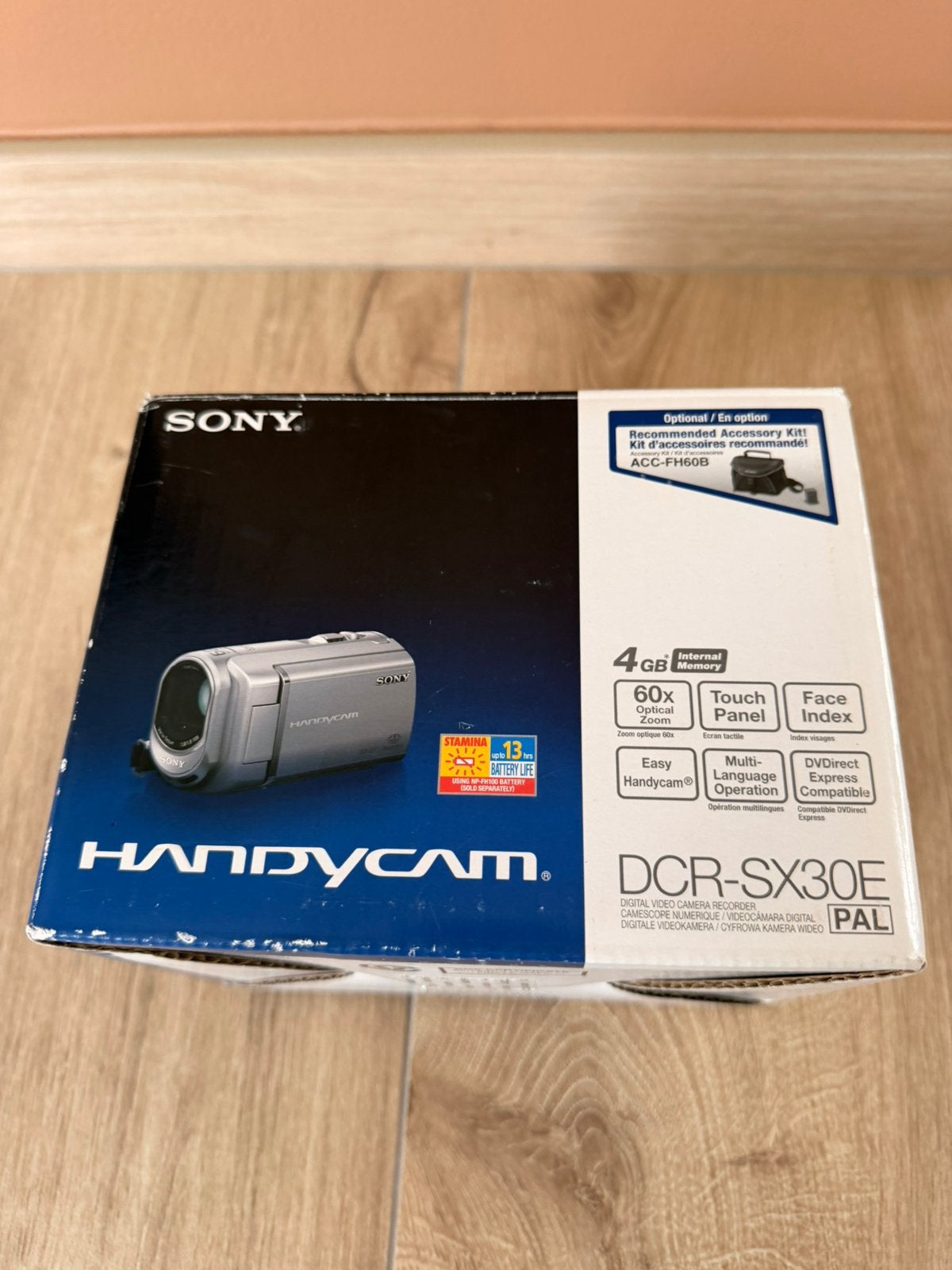 Sony Handicam DCR-SX30E camera, Full HD, 20x of meer, Ophalen of Verzenden, Zo goed als nieuw