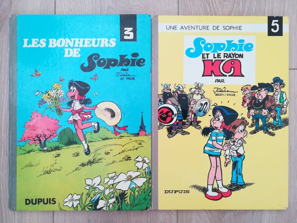Sophie 2 albums (Editions originales), Livres, BD, Enlèvement ou Envoi, Utilisé, Jidehem