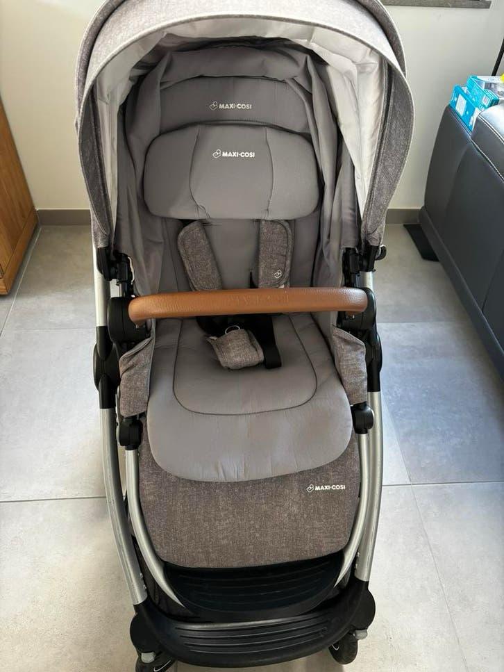 Maxi cosi adorra + orio draagmand + extra’s, Kinderen en Baby's, Buggy's, Gebruikt, Maxi-Cosi, Regenhoes, Verstelbare rugleuning