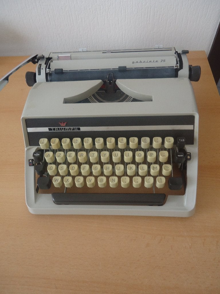 schrijfmachine, Ophalen, Gebruikt