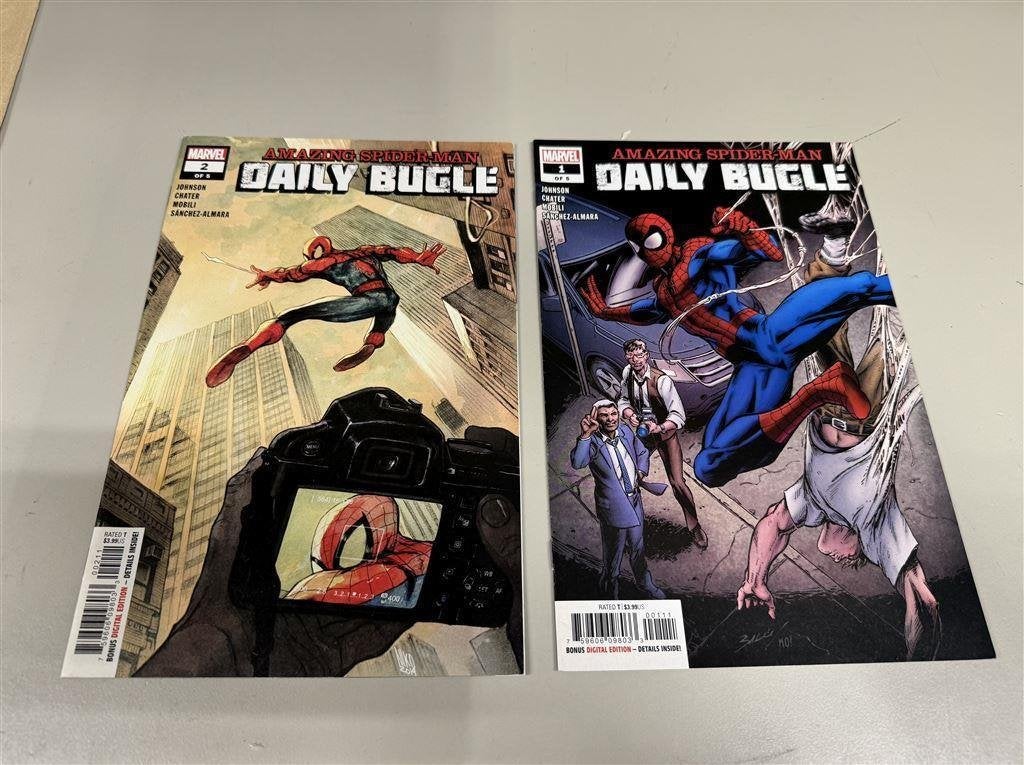 Amazing spiderman - daily bugle - marvel comics mini series, Enlèvement ou Envoi, Comme neuf