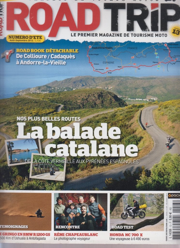 Moto Magazine Road Trip la route catalane la côte vermeille, Boeken, Verzenden, Gelezen