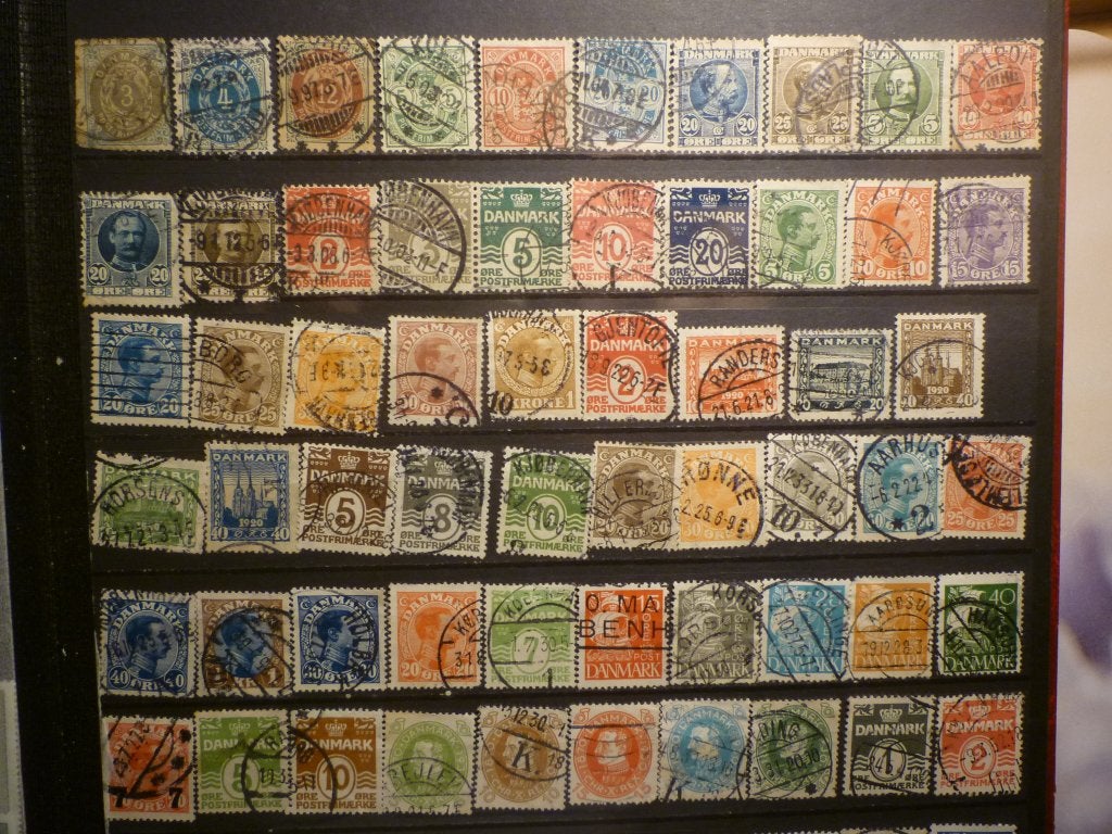 Lot Denemarken/Danemark (344Ex) Gestempeld/Oblitéré, Envoi