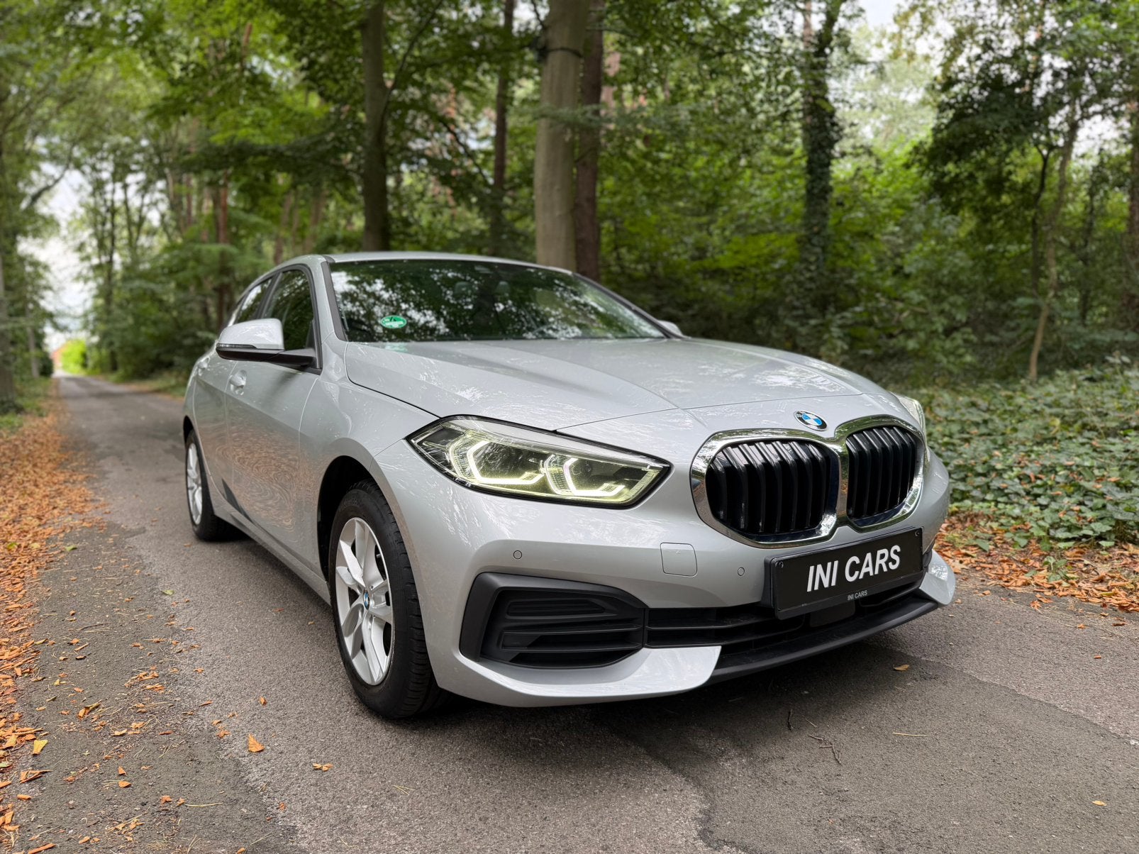 BMW 116d Diesel Automaat, Auto's, Bedrijf, 5 deurs, Zilver of Grijs, 85 kW