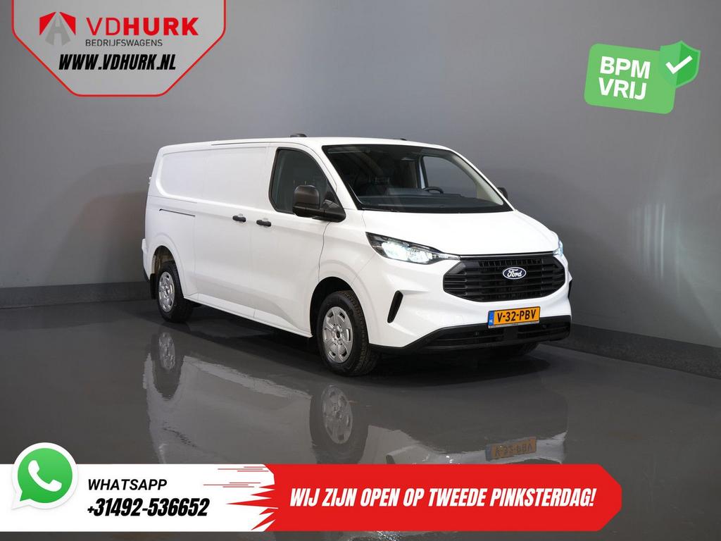 Ford Transit Custom 320 2.0 TDCI 135 pk L2 Trend LED/ 2.8t T, Wit, Bedrijf, Ford, Onderhoudsboekje
