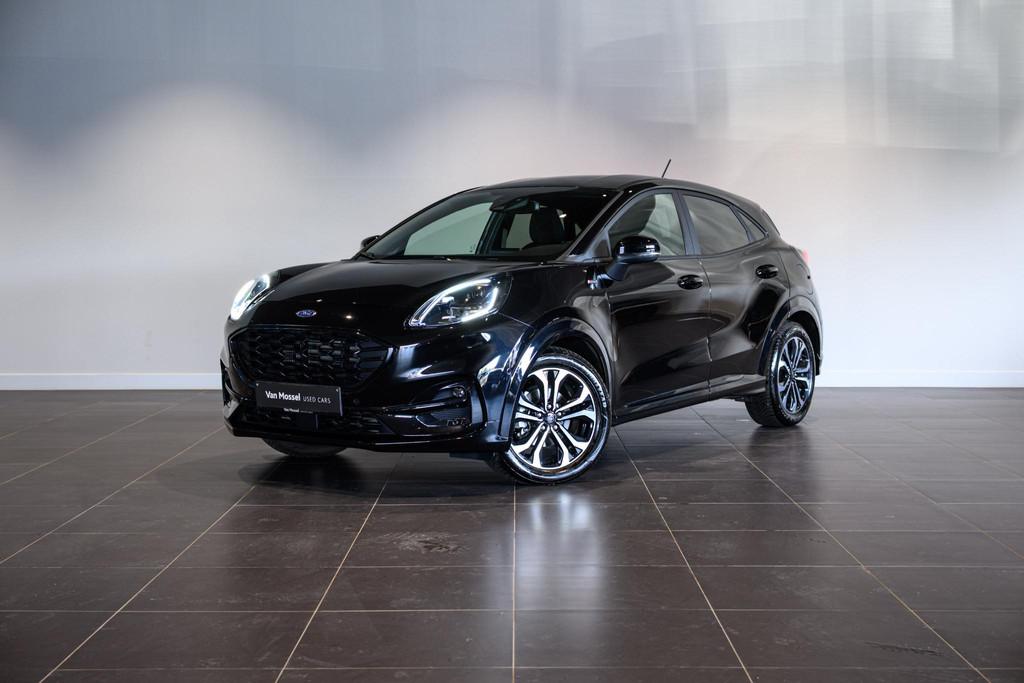 Ford Puma 1.0 ST-Line Aut. | Winterpack | Camera | Carplay, Stof, 1404 kg, Zwart, Bedrijf