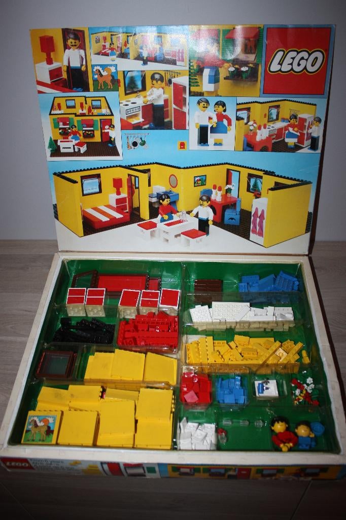 Lego doos nr 232 , Bungalow , goede staat. 1978, Gebruikt, Overige thema's, Lego, Overige typen