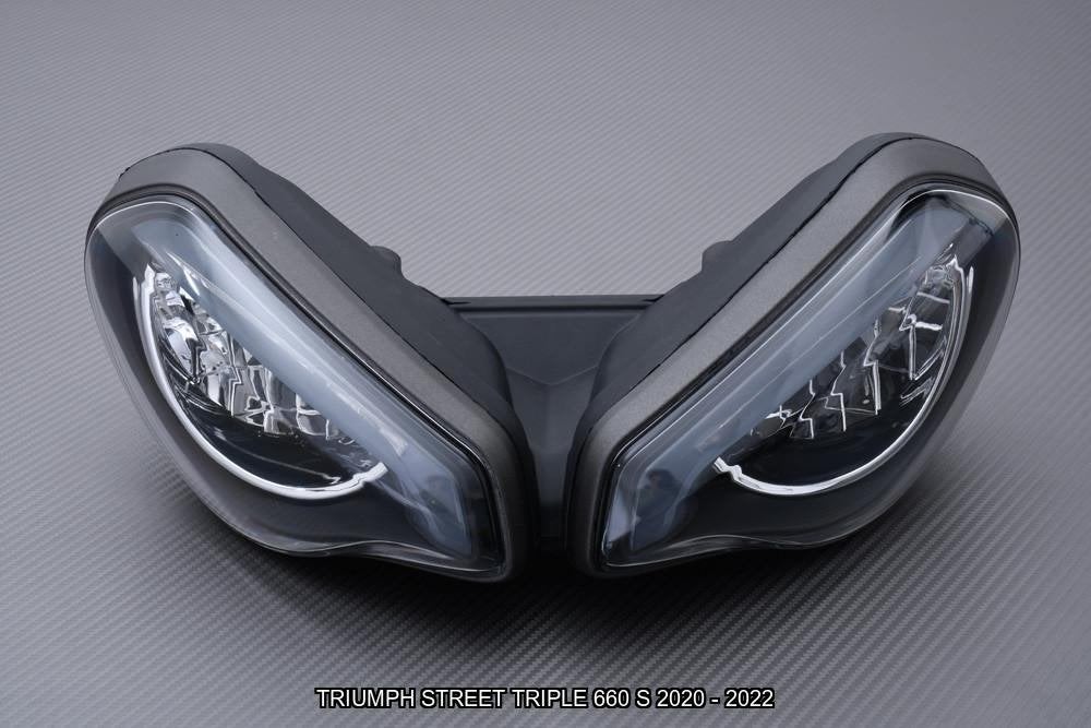 Phare / Optique LED AVDB TRIUMPH STREET TRIPLE 660 2020 2022