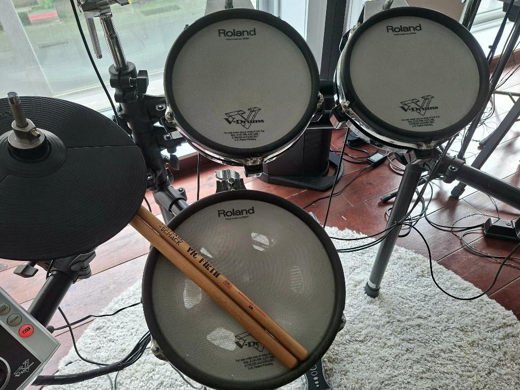 Roland V-Drums TD-9 elektronisch drumstel, Muziek en Instrumenten, Ophalen, Gebruikt, Roland, Elektronisch