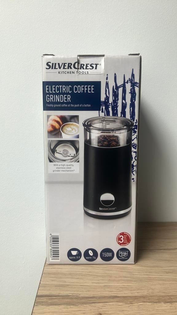 Electric coffee grinder, Ophalen of Verzenden, Nieuw