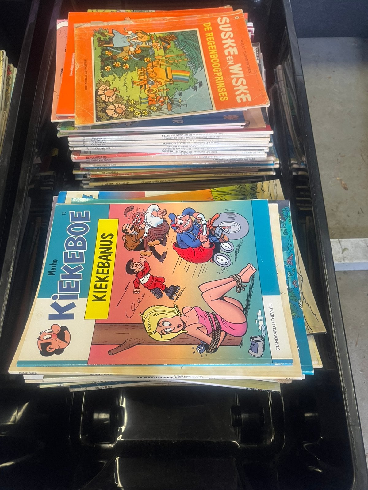Strips, Boeken, Meerdere comics, Ophalen, Gelezen