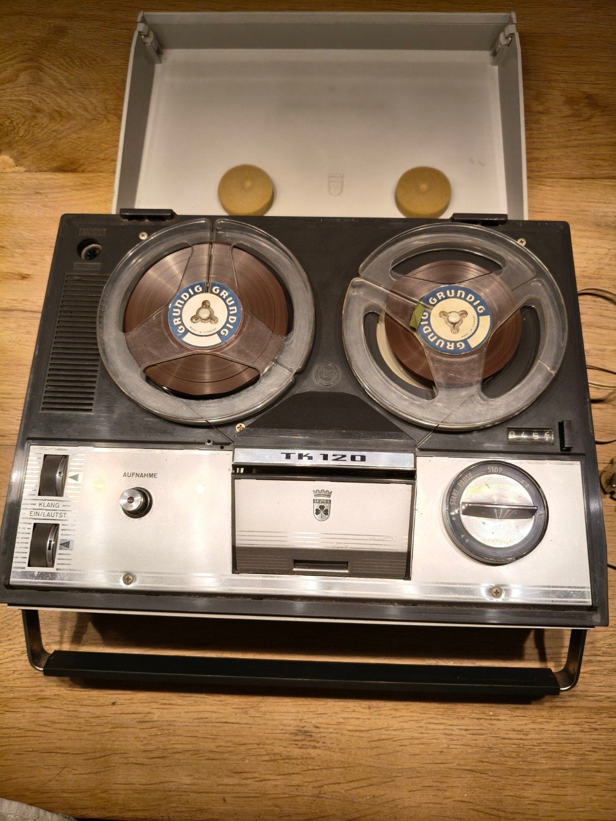 grundig TK 120, Ophalen