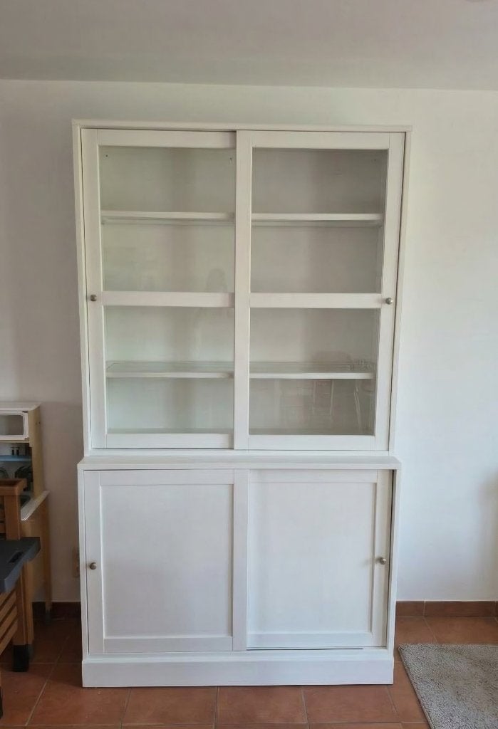 Meuble vitrine IKEA, Maison & Meubles, 25 à 50 cm, Avec porte(s), Comme neuf, 100 à 150 cm