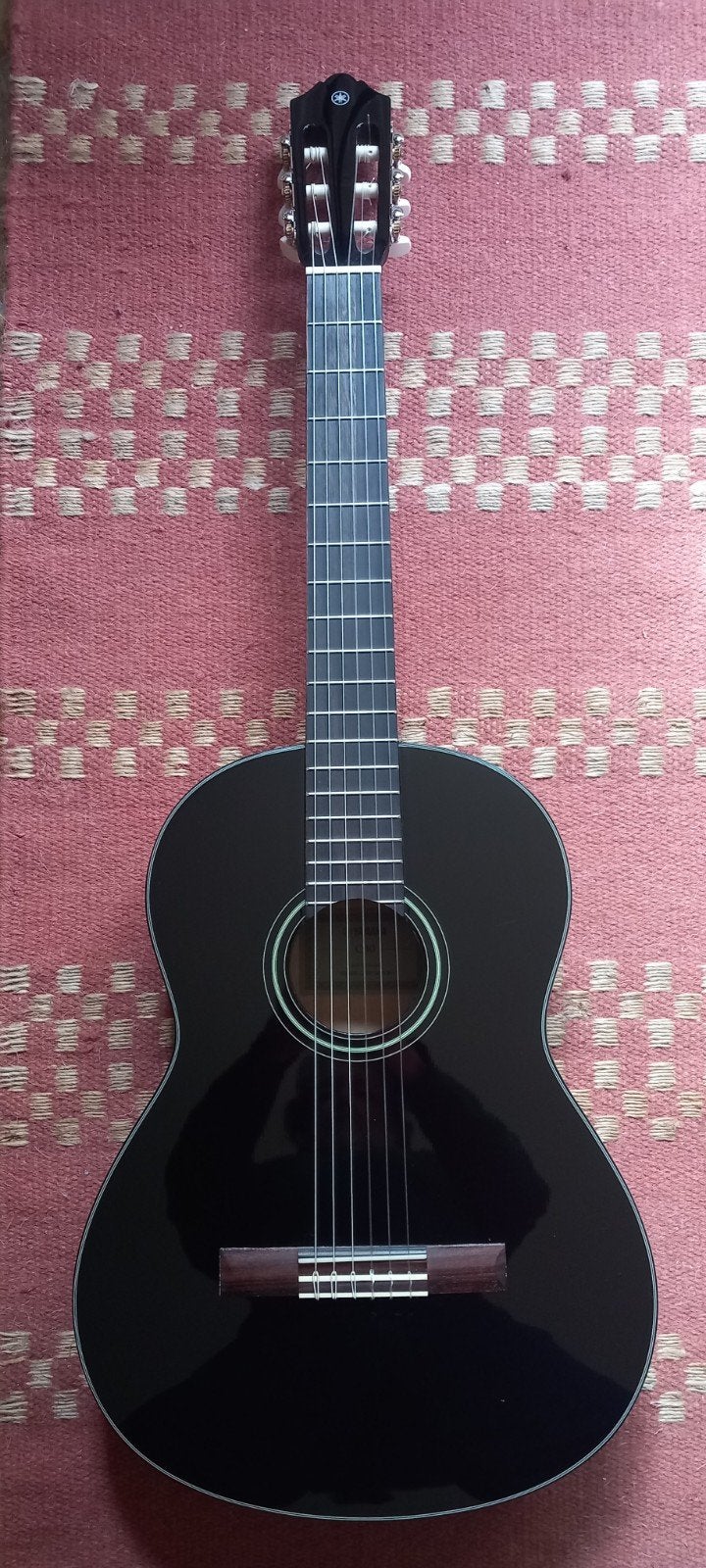 Guitare classique Yamaha C40 Black sillets en os, Enlèvement, Guitare classique ou espagnole
