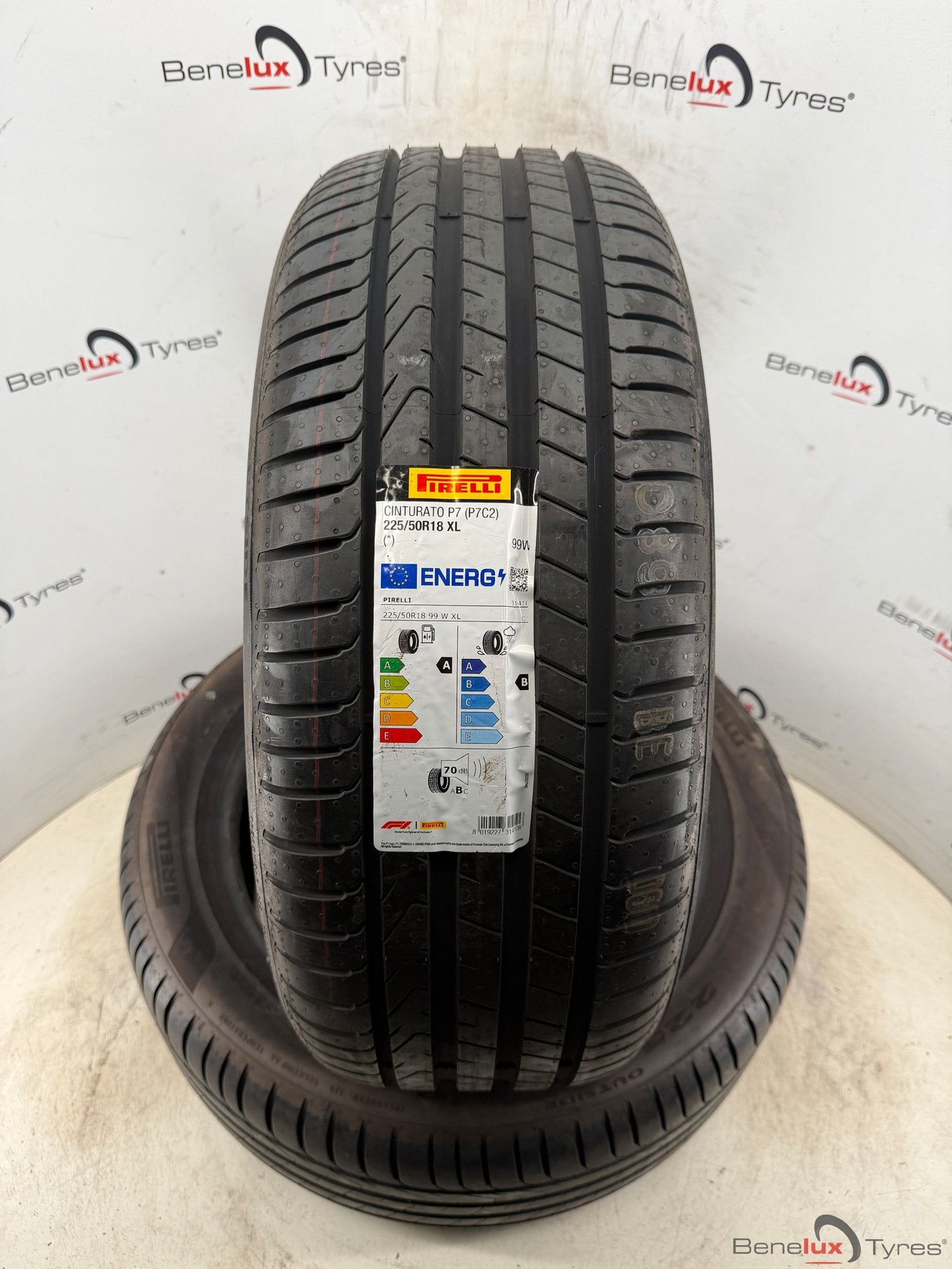 225/50R18 Pirelli Cinturato P7 225/50 R18 225/50/18 2255018, Auto-onderdelen, Banden en Velgen, Ophalen, 18 inch, Gebruikt, -
