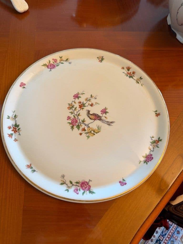 Porseleinen taartschotel Limoges/Haviland, Antiek en Kunst, Antiek | Porselein, Ophalen of Verzenden