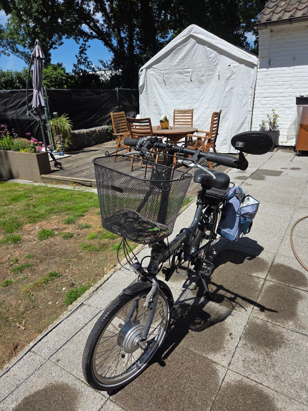 Vouwfiets, Ophalen