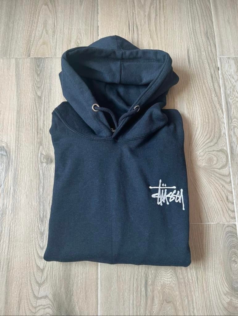 Stussy hoodie blauw, Kleding | Heren, Truien en Vesten, Ophalen of Verzenden, Zo goed als nieuw, Maat 48/50 (M), Blauw